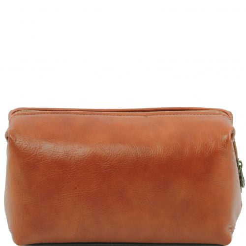 Smarty - Leather toilet bag - Large size