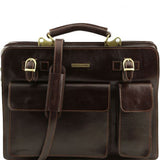 Venezia - Leather briefcase 2 compartments