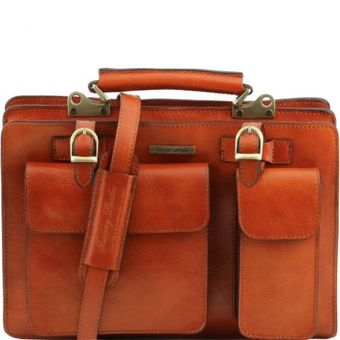 Tania - Leather lady handbag - Large size