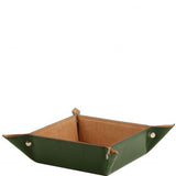Exclusive leather valet tray Large size