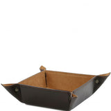 Exclusive leather valet tray Large size