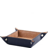Exclusive leather valet tray small size