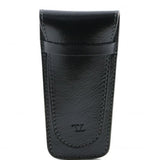 Exclusive 2 slots leather pen holder