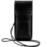 Exclusive leather eyeglasses/Smartphone holder