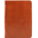 Luigi XIV - Leather document case with zip closure