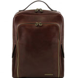 Bangkok - Leather laptop backpack