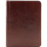 Lucio - Exclusive leather document case with ring binder