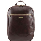 Osaka - Leather laptop backpack