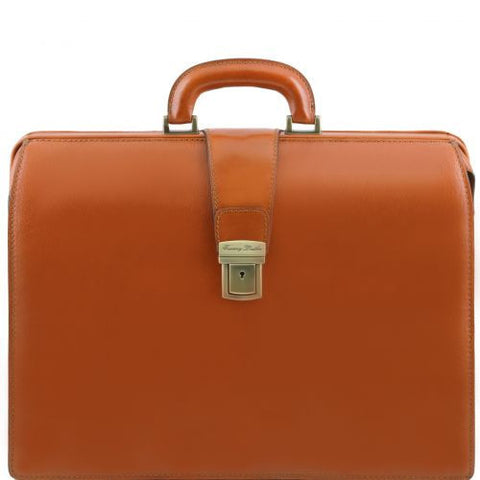 Canova - Leather Doctor bag briefcase 3 compartments