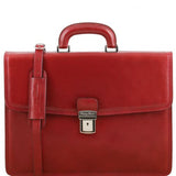 Amalfi - Leather briefcase 1 compartment