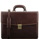 Amalfi - Leather briefcase 1 compartment