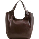 Gina - Leather hobo bag