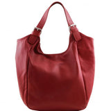 Gina - Leather hobo bag