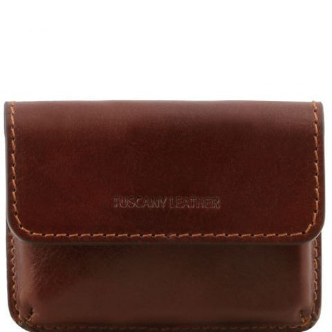 Exclusive leather business cards holder