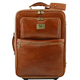 TL Voyager - 2 Wheels vertical Leather trolley