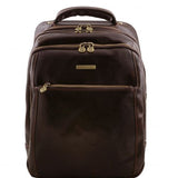 Phuket - 3 Compartments leather laptop backpack