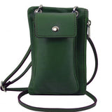 TL Bag - Soft Leather cellphone holder mini cross bag