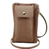 TL Bag - Soft Leather cellphone holder mini cross bag