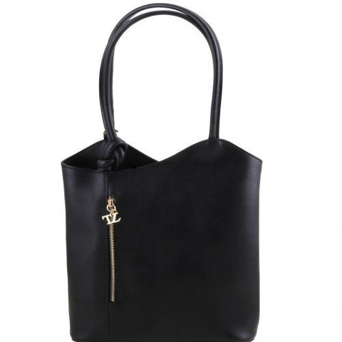Patty - Saffiano leather convertible bag
