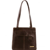 Martina - Leather convertible bag