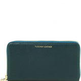 Exclusive Saffiano leather wallet/travel document case for woman