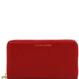 Exclusive Saffiano leather wallet/travel document case for woman