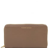 Exclusive Saffiano leather wallet/travel document case for woman