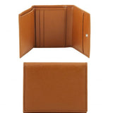 Exclusive 3 fold Saffiano leather wallet for men