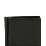 Exclusive Saffiano leather credit/business card with money clip
