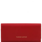 Exclusive 2 compartments Ruga leather wallet for woman