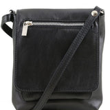 Sasha - Unisex soft leather shoulder bag