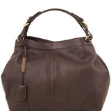 Ambrosia - Soft leather bag with shoulder strap