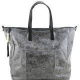 Annie - Aged effect leather TL SMART shopping bag