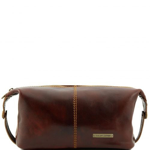 Roxy - Leather toilet bag