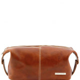 Roxy - Leather toilet bag