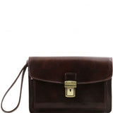 Max - Leather handy wrist bag