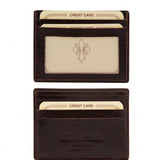 Exclusive leather credit/business card