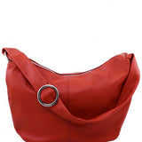 Yvette - Leather hobo bag