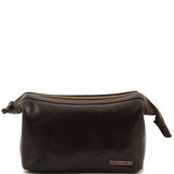 Ronny - Leather toilet bag